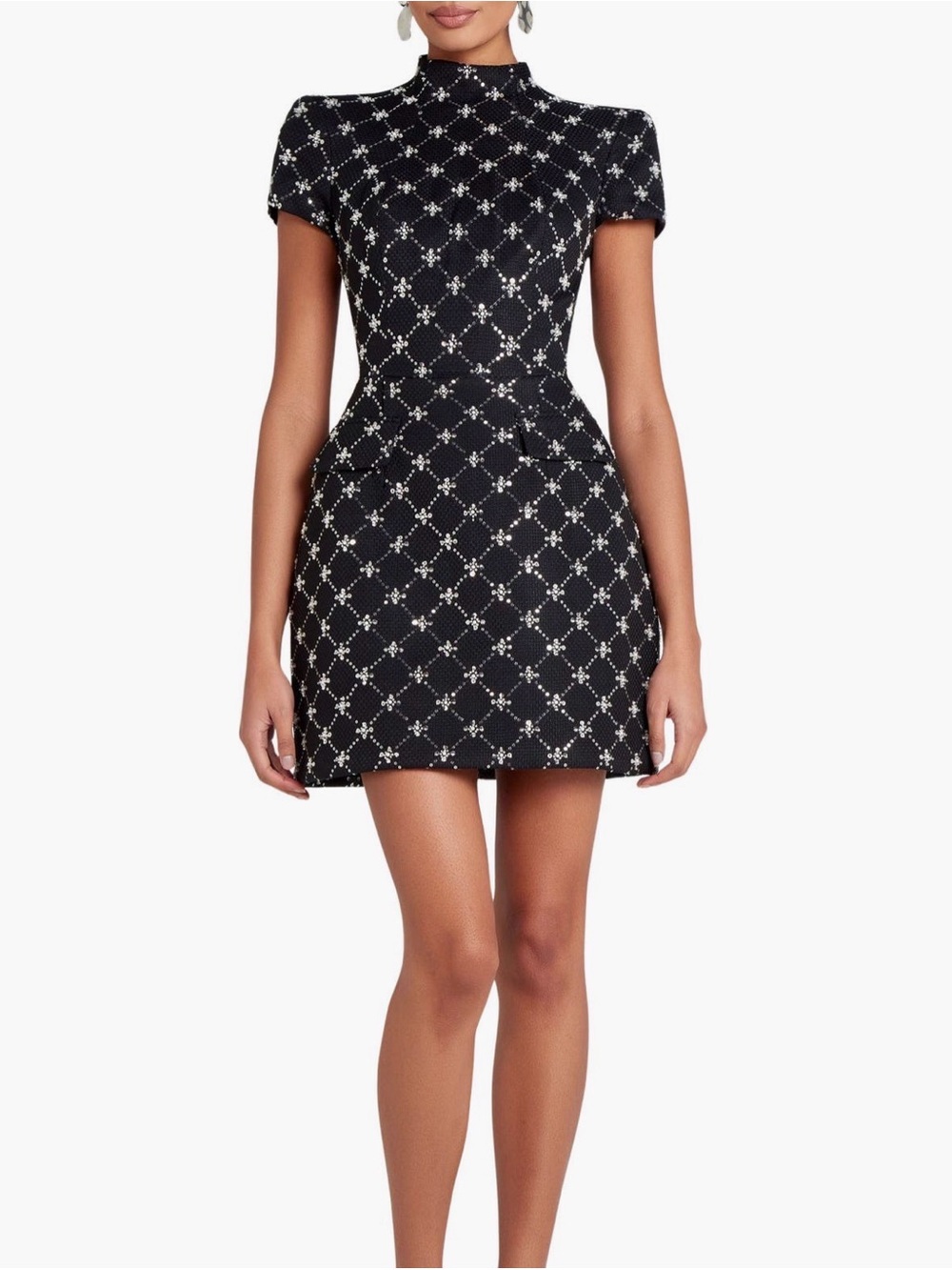 NADINE MERABI
Minnie Embellished Minidress